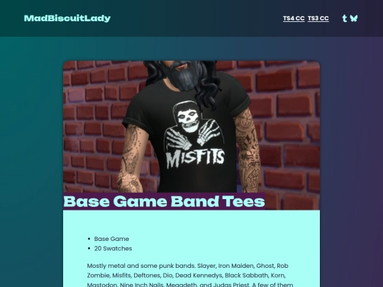 ts4-cc/base-game-band-tees screenshot