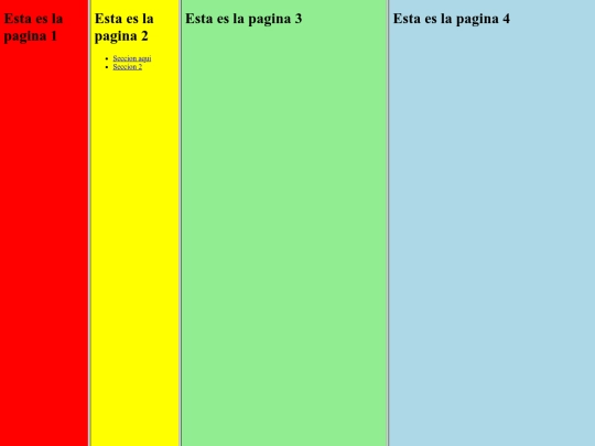 ejemplos/frames/ejemploframescols screenshot