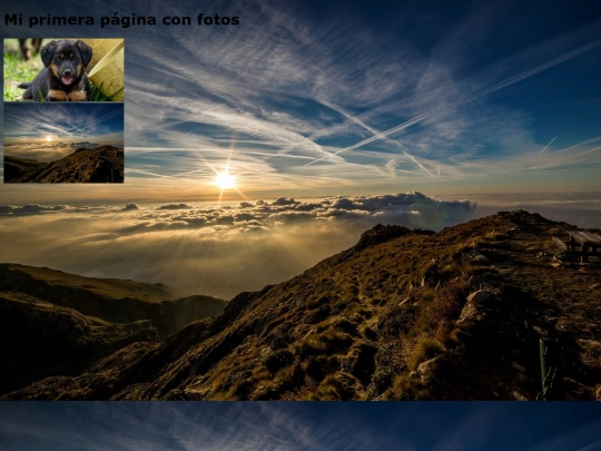 paginaconfotos screenshot