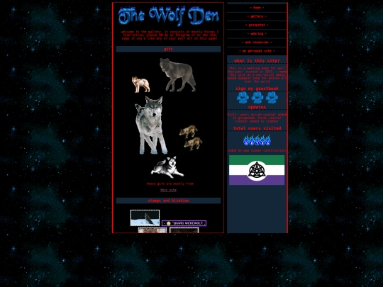 therianwebgallery screenshot