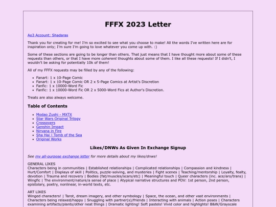ExchangeLetters/FFFX2023Letter screenshot