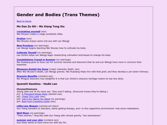 trans-fic-index screenshot