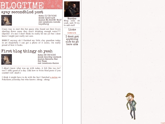 blog screenshot
