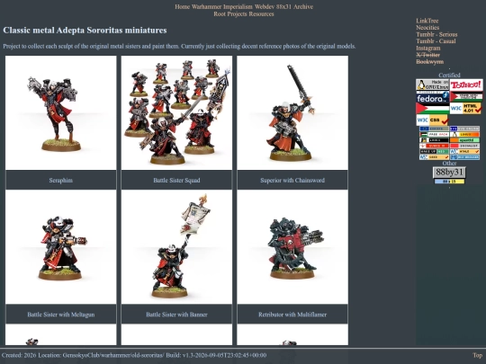warhammer/old-sororitas screenshot