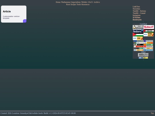 webdev/tools screenshot