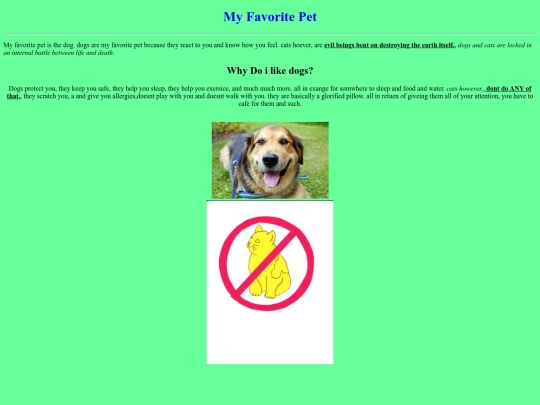 myfavoritepet screenshot