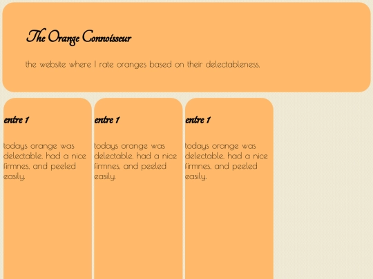 orange screenshot