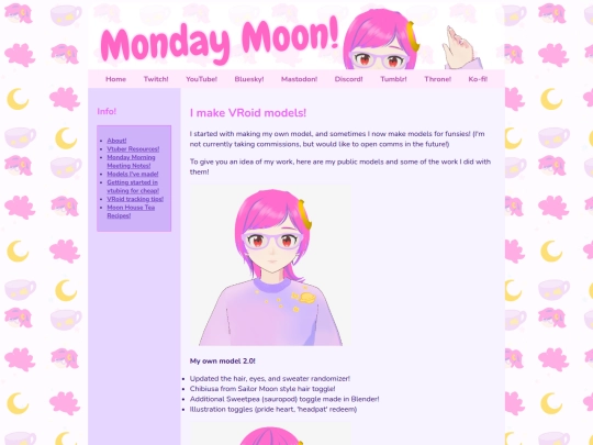 vtubermodels screenshot
