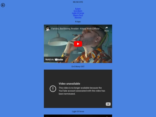 musica screenshot