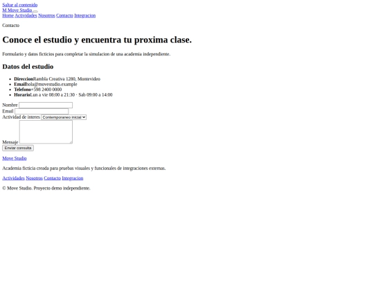 contacto screenshot
