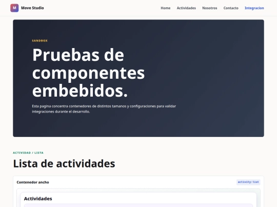 integracion screenshot
