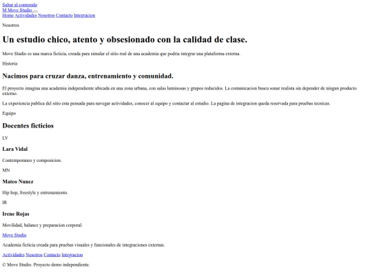 nosotros screenshot