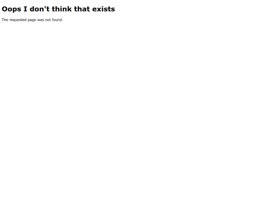 not_found screenshot