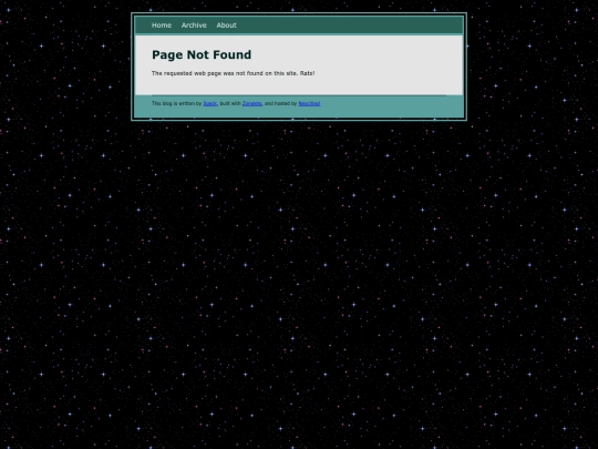 blog/not_found screenshot