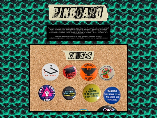 pinboard screenshot