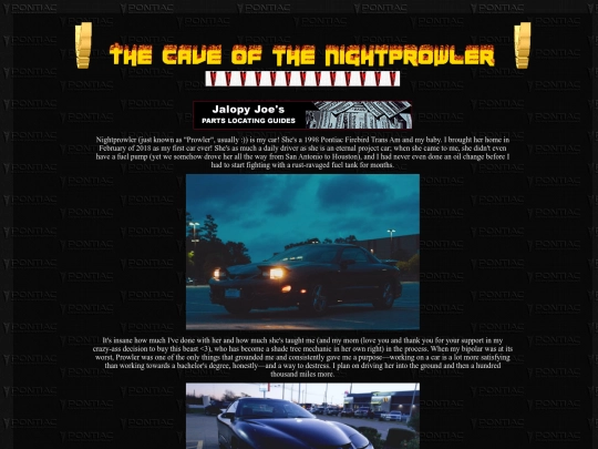 prowler screenshot