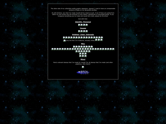 stamps screenshot