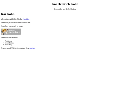 index screenshot