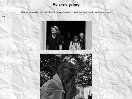 Photogallery screenshot