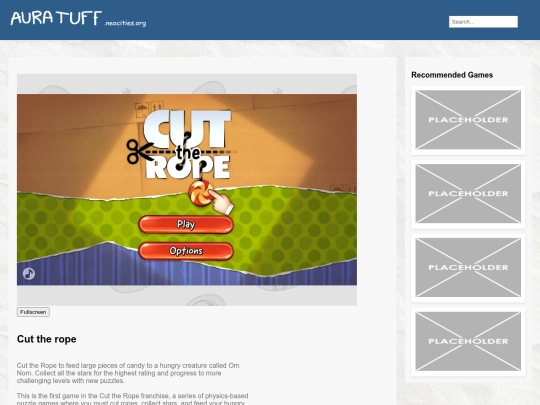 games/cuttherope screenshot