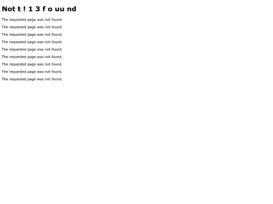 not_found screenshot