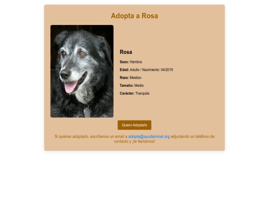 HTML/Rosa screenshot