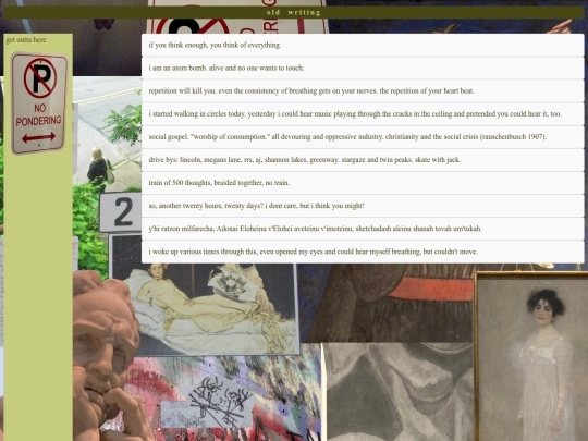 writing screenshot