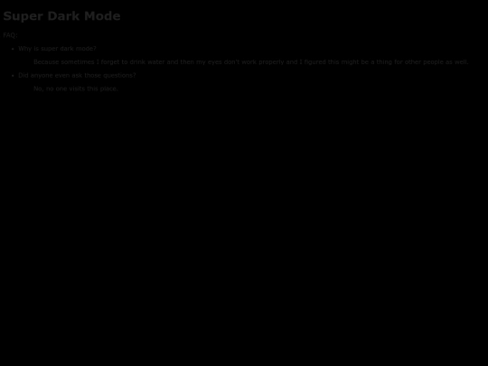 super-dark-mode screenshot