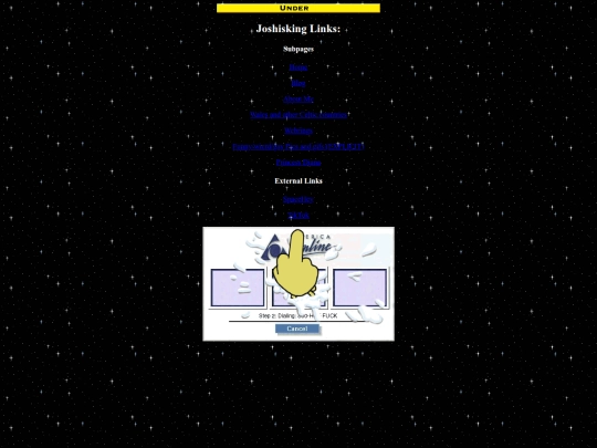 links screenshot