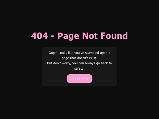 404 screenshot