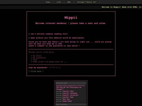 home screenshot