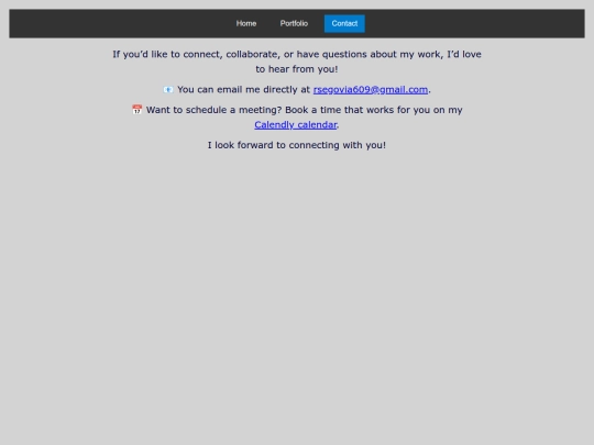 Contact screenshot