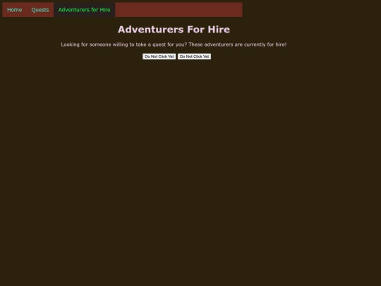 adventurers screenshot