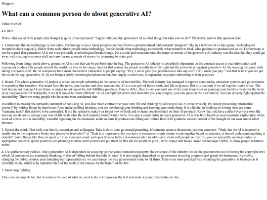 blogposts/2025-06-04_What_can_a_common_person_do_about_generative_AI/article screenshot