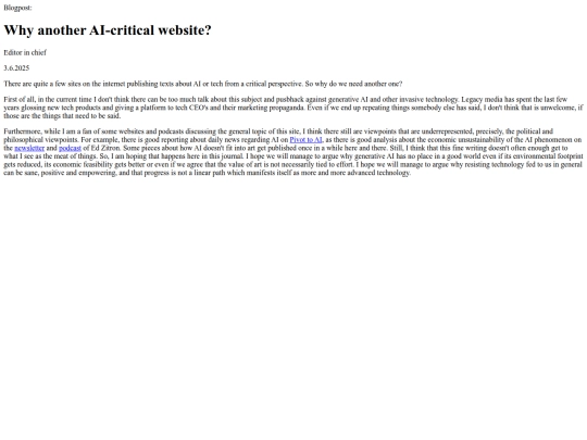 blogposts/2025-6-3_Why_another_AI-critical_website/article screenshot
