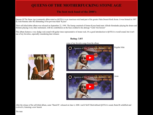 shrines/qotsa screenshot