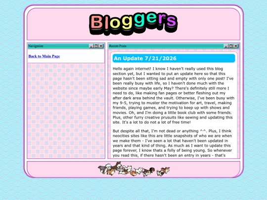 blog screenshot