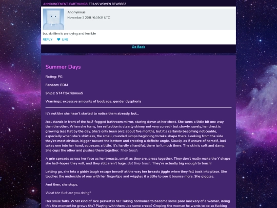 Fic/EDM/summer_days screenshot