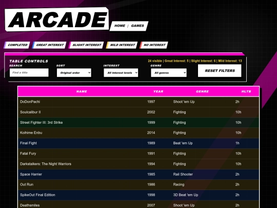 games/arcade screenshot