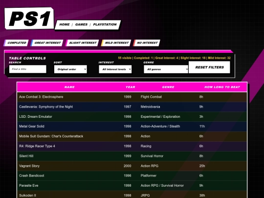games/playstation/ps1 screenshot