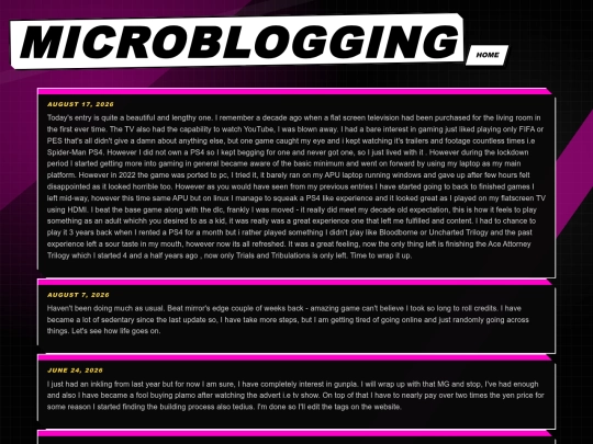 microblog screenshot