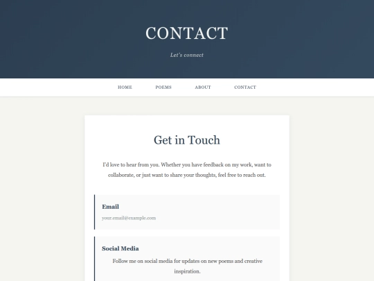 contact screenshot