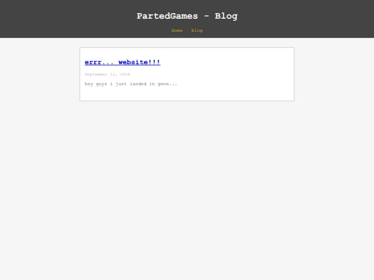 blog screenshot