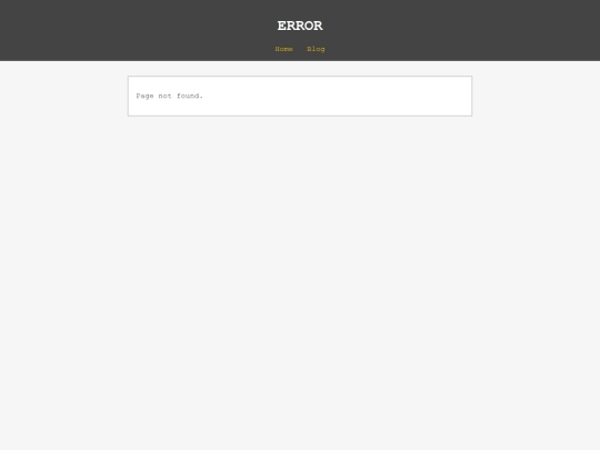 not_found screenshot