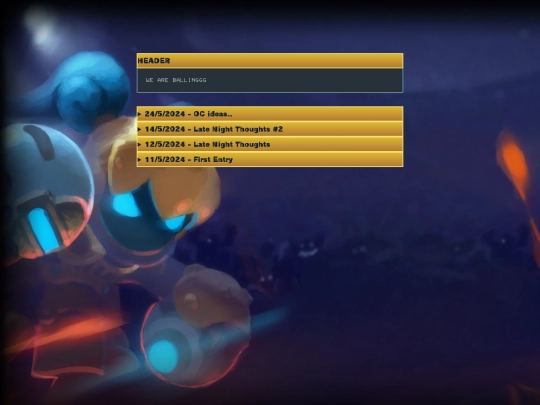 blog screenshot