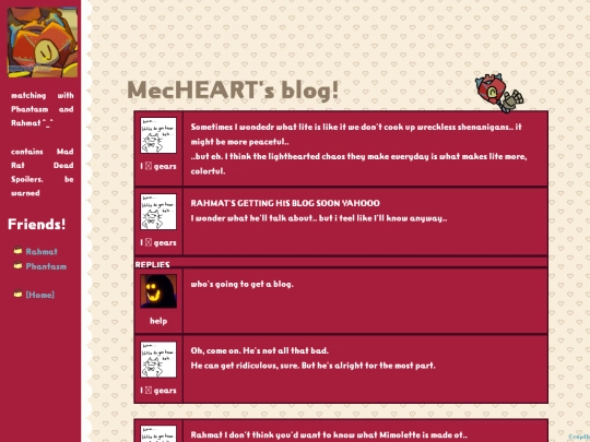 ocblog/mecheart screenshot