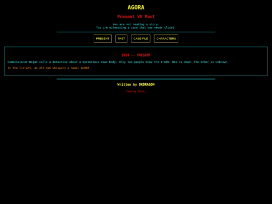 Indhtml/Story /agora experience  screenshot