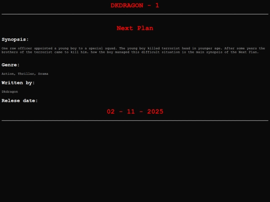 Indhtml/Story /npgenre screenshot