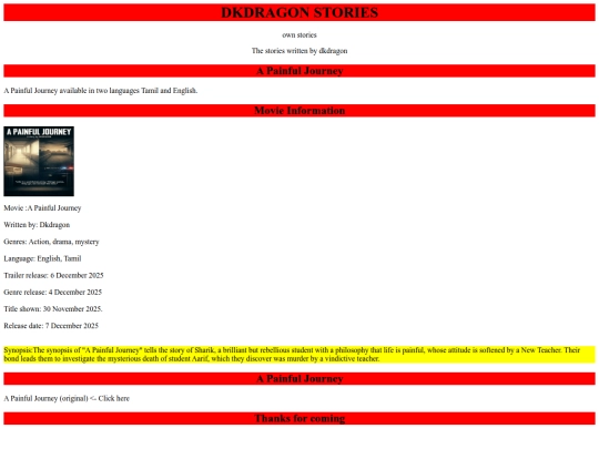 Indhtml/Story /pj page screenshot