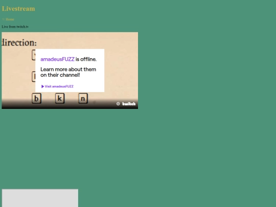 livestream screenshot